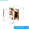 thumbnail image 3 of czcpp-3x3 Cadre Photo Acrylique Pouces 2 Pack, Cadre Photo Acrylique Carré pour Affichage sur Table Décoration Maison Bureau Simple, 3 of 4