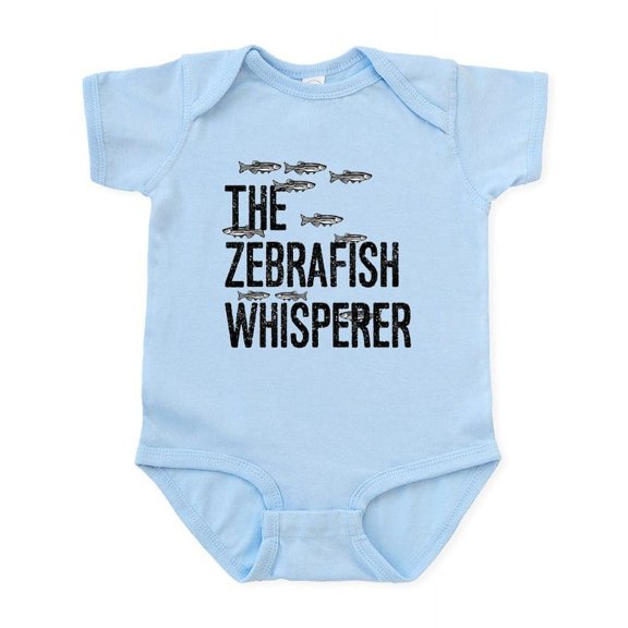 CafePress - Zebrafish Whisperer Body Suit - Baby Light Bodysuit, Size Newborn - 24 Months