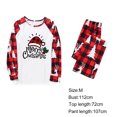 thumbnail image 4 of Ofertas de Black Friday 2022. Pijamas navideños Pisexur para la familia, disfraces navideños, pijamas navideños familiares clásicos a cuadros de manga larga, Feliz Navidad, 4 of 5
