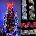 thumbnail image 4 of Decoración del árbol de Navidad Luz LED plateada Luces de cadena navideñas para Navidad (5 m * 10 m), 4 of 5