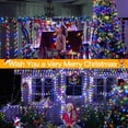 thumbnail image 2 of Luces navideñas Ollny 800 LED 80 m IP67 a prueba de agua con mando a distancia, 2 of 5