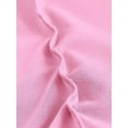 thumbnail image 3 of Pink Womens Slim Fit Ruched Halter Mini Dress With Tiered Flounce Skirt, 3 of 4