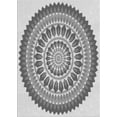 thumbnail image 1 of Ahgly Company Machine Washable Indoor Rectangle Transitional Gray Goose Gray Area Rugs, 8' x 10', 1 of 7