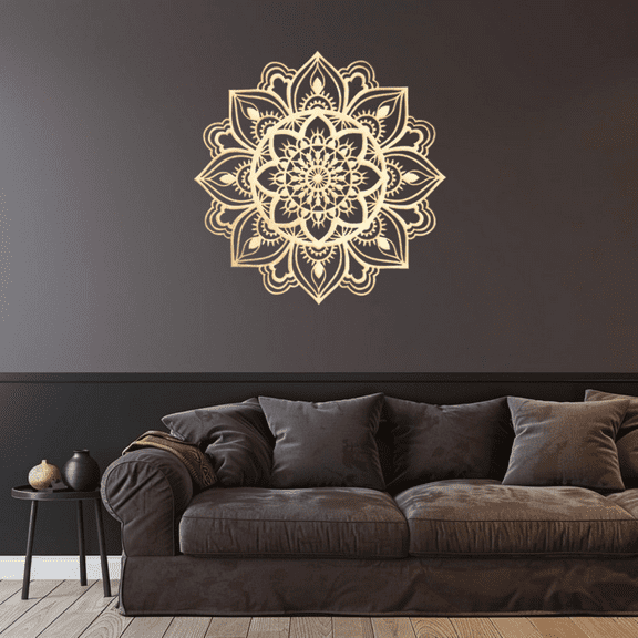 1 pc Stunning metal wall art. Moroccan-inspired decor. Moroccan wall artwork. Living room wall adornment. Indian-themed decor. Mandala wall art piece. Mandala decoration. Ethnic-style decor. Bohemian