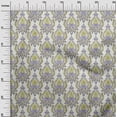 thumbnail image 3 of oneOone Cotton Poplin Lime Green Fabric Asian Traditional Floral With Texture Sewing Material Print Fabric By The Yard 42 Inch Wide, 3 of 4