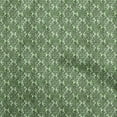 thumbnail image 1 of oneOone Silk Tabby Green Fabric Asian Dabu Print Craft Projects Decor Fabric Printed By The Yard 42 Inch Wide, 1 of 4