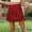 Red, variant on SEMPAI Polka Dots Short Skirt Casual Athletic Skorts Womans Golf Skirts Tennis Skirts Breathable High Waist Workout Sport Skort