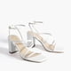 thumbnail image 5 of Sandalia DREAM PAIRS SDHS2428W Tacones Gruesos con Tiras Blancos, 5 of 8