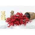 thumbnail image 4 of Jaky-Global 20 unidades de flores artificiales rojas con aliento para bebés, 4 of 6