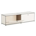 thumbnail image 5 of Cottinch Floorstanding Accent Cabinet,Metal Storage Cabinets with 2 Doors for Living Room Bedroom,White, 5 of 7