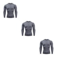 thumbnail image 1 of Qarigey Ropa interior térmica para hombre, medias deportivas de secado rápido, camisetas para esquiar y correr, ropa de compresión, ropa Type1 NO1, 1 of 6