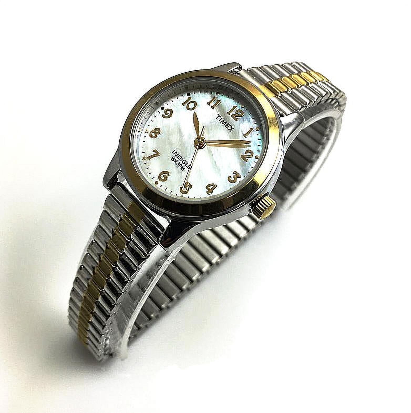 Timex Women s Essex Avenue Two Tone Steel Watch T2M828 T2M8289J