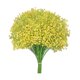 thumbnail image 1 of 12 Piezas de Plantas Artificiales Yuxing Gypsophila para Decoración de Bodas y Fiestas Color Amarillo, 1 of 5