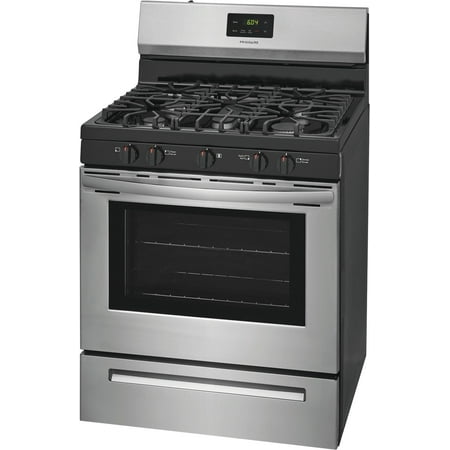 Frigidaire - 5.0 Cu. Ft. Freestanding Gas Range - Stainless steel