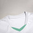 thumbnail image 7 of Babcutegg Boys' Short Sleeve Athletic Top and Elastic Waist Shorts Set – Soccer Training Sportswear for Active Play and Everyday Comfort White Size L, 7 of 7