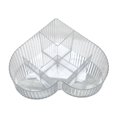 thumbnail image 3 of Baoblaze Cosmetic Organizer Bathroom Organizer Case Desk Storage Box with Compartment for clear, 3 of 8