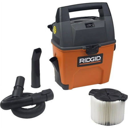 RIDGID 14-Gal. 6.0 Peak HP Wet/Dry Vac with Auto Detailing Kit