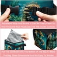 thumbnail image 4 of Hippocampus Foldable Car Trash Can with Lid, Leak-Proof Mini Trash Can, Hanging Storage Bag for Car, 4 of 6