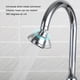 thumbnail image 5 of Billuyoard Extensor de aireador de grifo de fregadero, giratorio de 360 °, grifo de lavabo, cabezal de pulverización, reemplazo de Juegos de accesorios de baño Largo, 5 of 6