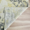 thumbnail image 4 of Ox Bay Hand Loomed Modern Abstract Light Area Rug, Gray / Yellow, 7'9" x 9'9", 4 of 6