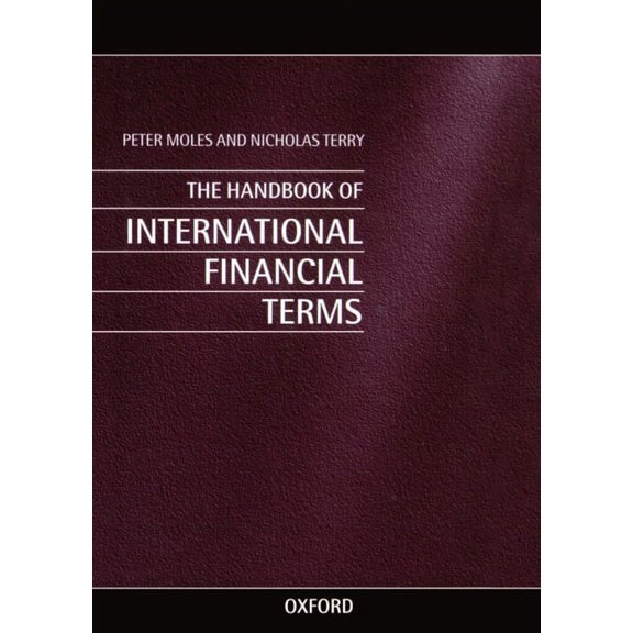 The Handbook of International Financial Terms, (Hardcover)