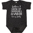 thumbnail image 3 of Inktastic Future Sailor Like Daddy Boys Baby Bodysuit, 3 of 5