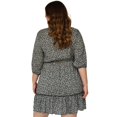 thumbnail image 3 of Vestido Talla extra Roman Fashion 4284 negro flor 42, 3 of 6