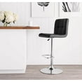 thumbnail image 1 of Tabouret de bar pivotant matelassé Hometrends, 1 of 9