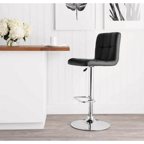 Hometrends Quilted Swivel Bar Stool, Hometrends Swivel Bar Stool