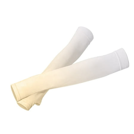

YUEHAO Gloves Mittens Unisex Gradient Ice Silk Sleeves Men And Women Sunscreen Sleeves Outdoor Cycling Sleeves B