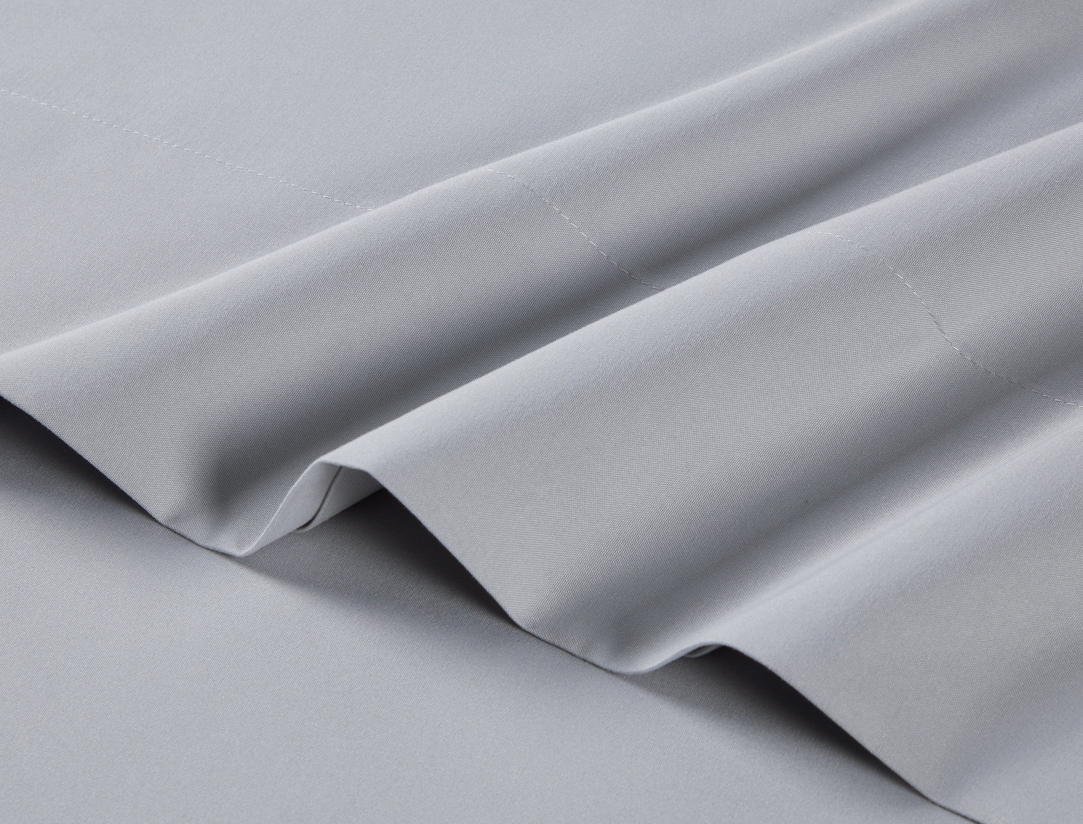 Your Zone Kids Soft Microfiber Sheet Set, Gray, Twin, 3 Pieces