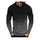 thumbnail image 1 of Camisas de Hombre Blusas de Manga Larga Con Cuello Redondo Estampado Cuello Vuelto Suéter Tops Casual Slim Fit Camiseta Básica Odeerbi ODB-4, 1 of 3