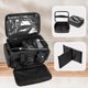 thumbnail image 4 of Neceser, Bolsa De Maquillaje De Viaje Multifuncional Con Correa De Hombro Ajustable De Poliéster De Gran Capacidad Para Actividades Al Aire Libre, 4 of 7