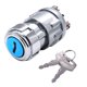 thumbnail image 1 of Interruptor de encendido Mankk, 3 cables, 12 V, arranque de motor universal, 1 of 7