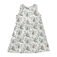 thumbnail image 3 of Girls Dress Koala Sleeveless Dress for Girls Hem A-Line Casual Sundress, 3 of 7
