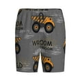 thumbnail image 3 of Picia Construction Machines Pajama Shorts for Men, Men's Pajama Bottoms, Sleepwear,Short Pajama Pants-Small, 3 of 9