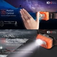 thumbnail image 2 of Klarus HC1-S Headlamp 300 Lumens Waterproof Dual Lamp w/ Motion Control, 2 of 8