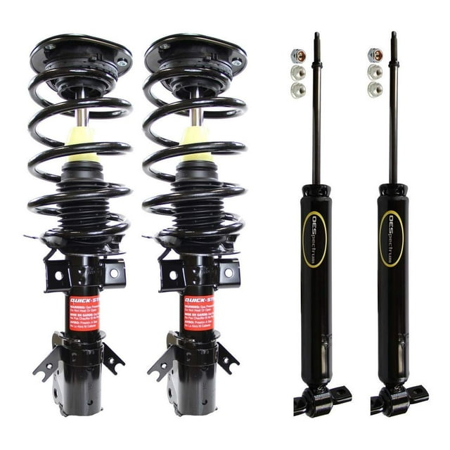 Monroe Front Struts Coil Springs & Rear Shocks Kit For Ford Fusion 2013-2015