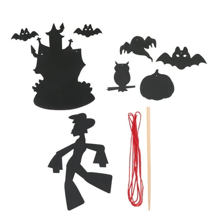 

NUOLUX 6Pcs Halloween Scratch Drawing Toys Halloween Scratch Painting for Party