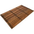 thumbnail image 3 of Belize Teak String Mat with Rubber Footing 31.4" x 19.6", 3 of 5