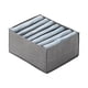 thumbnail image 1 of Organizador Ropa para Guardarropa Caja Almacenamiento Con Compartimento para Jeans (7 Rejillas Grandes), 1 of 8