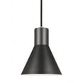 thumbnail image 2 of 6141301-848-Generation Lighting-Sea Gull Lighting-Towner-60W One Light Mini-Pendant in Transitional Style-7 Inch wide by 8.5 Inch high-Satin Brass, 2 of 2