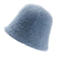 thumbnail image 4 of Sombrero de cubo informal Gorra de pescador Sombrero a prueba de viento Ajustable Cálido Invierno para mujer Azul claro Yuyangstore Sombrero de cubo para mujer, 4 of 8