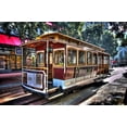 thumbnail image 1 of San Francisco Streetcar - CANVAS OR FINE PRINT WALL ART, 1 of 1
