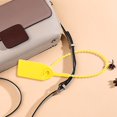 thumbnail image 4 of 100Pcs Self-Locking Yellow Plastic Disposable Zip Ties - 250mm, for Suitcase, Shoes, Bag Label Tag, 4 of 5