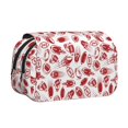 thumbnail image 1 of Easygdp Red Football para Estuche de Lápices con Tapa Flip, Suministros de Oficina y Universidad para Adolescentes y Adultos, 1 of 7