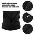 thumbnail image 3 of Unique Bargains Women's Waist Trimmer Zippered Belt Tummy Tuck Belts Black 2XL, 3 of 7