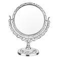 thumbnail image 1 of Shisuyan Double-Sided Retro Heart Shape Makeup Mirror for Desktop Bathroom Bedroom, 1 of 8