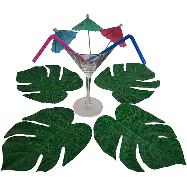 Playscene0153; Tropical Party Decorations, Tropical Table Skirts, Tropical  Palm Leaves for Luau Party (Palm Leaves (48)) - Walmart.com - Walmart.com