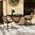 thumbnail image 2 of Steel Construction - 360° Swivel with Footrest - Backyard Entertainment / Long - lasting and Comfortable Seating, 2 of 6